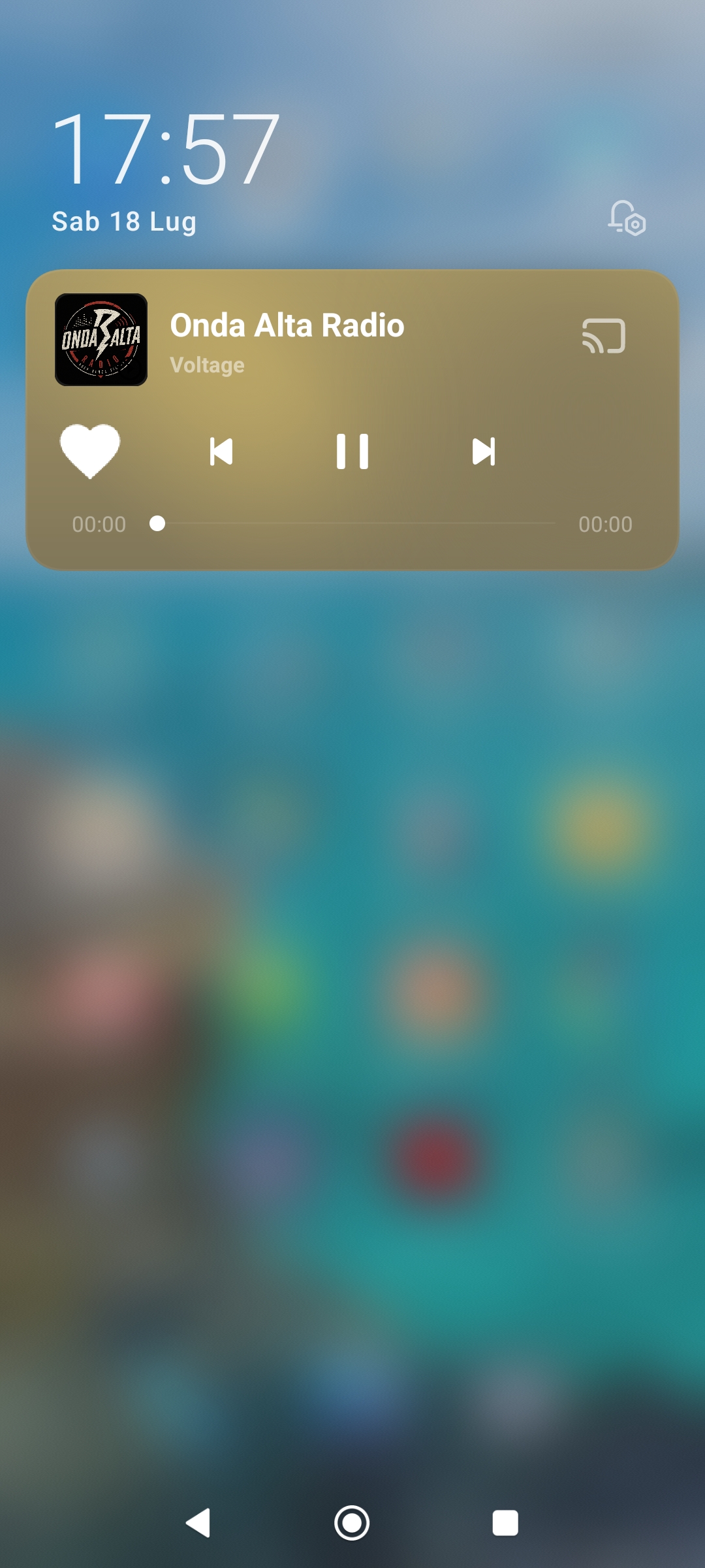 Background player