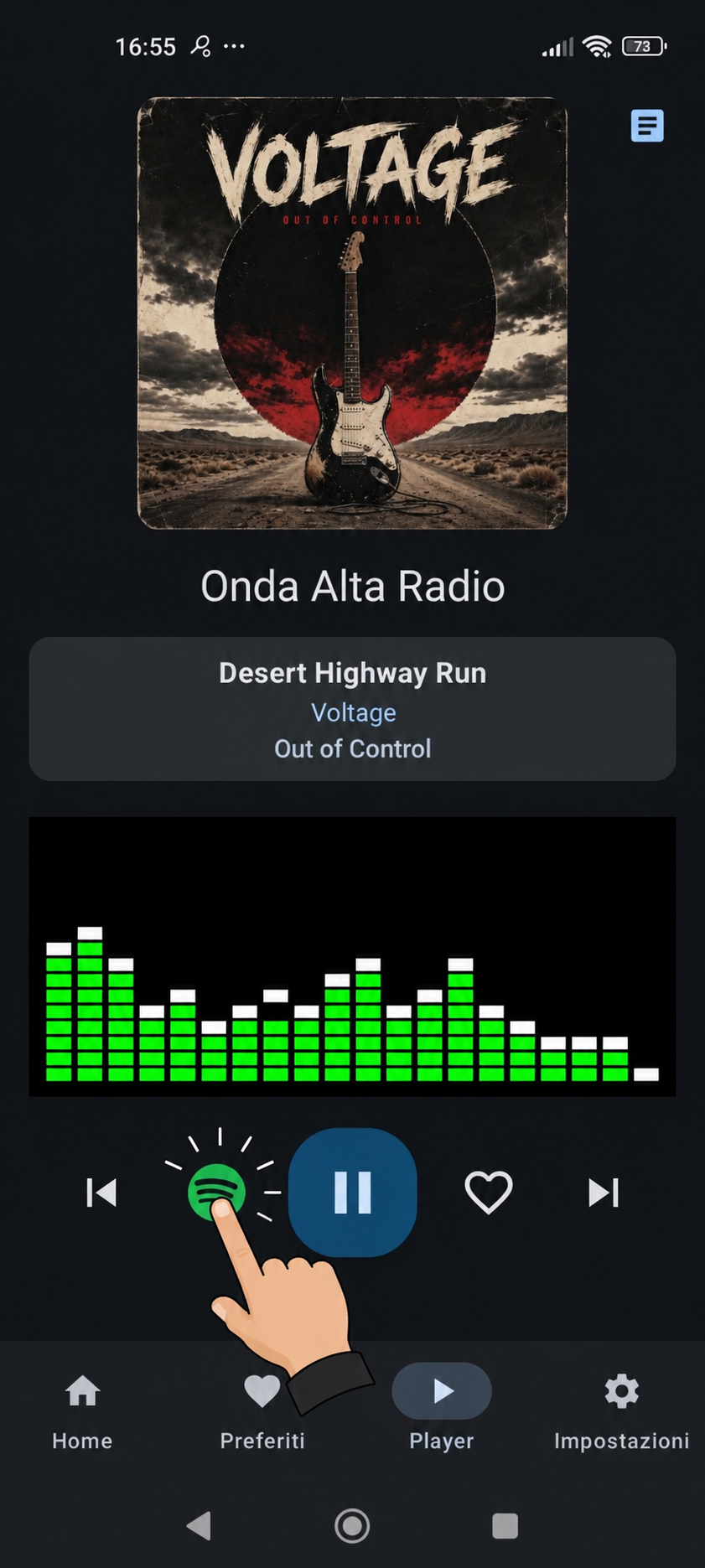 Add current song to Spotify playlist